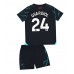 Günstige Manchester City Josko Gvardiol #24 Babykleidung 3rd Fussballtrikot Kinder 2023-24 Kurzarm (+ kurze hosen)